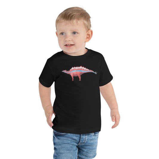 Stegosaurus Toddler Short Sleeve Tee