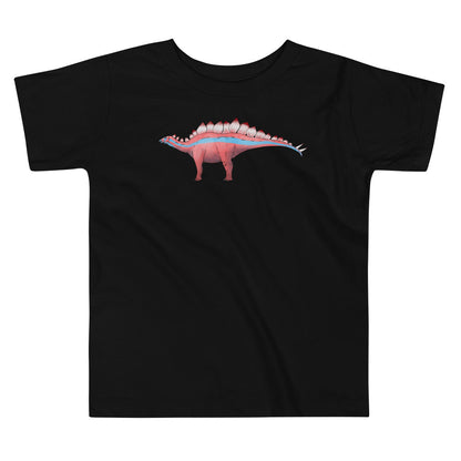 Stegosaurus Toddler Short Sleeve Tee