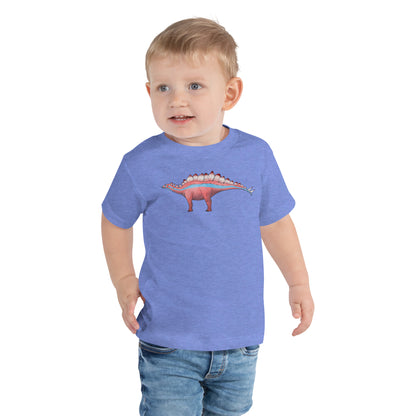 Stegosaurus Toddler Short Sleeve Tee
