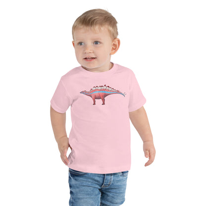 Stegosaurus Toddler Short Sleeve Tee