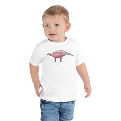 Stegosaurus Toddler Short Sleeve Tee