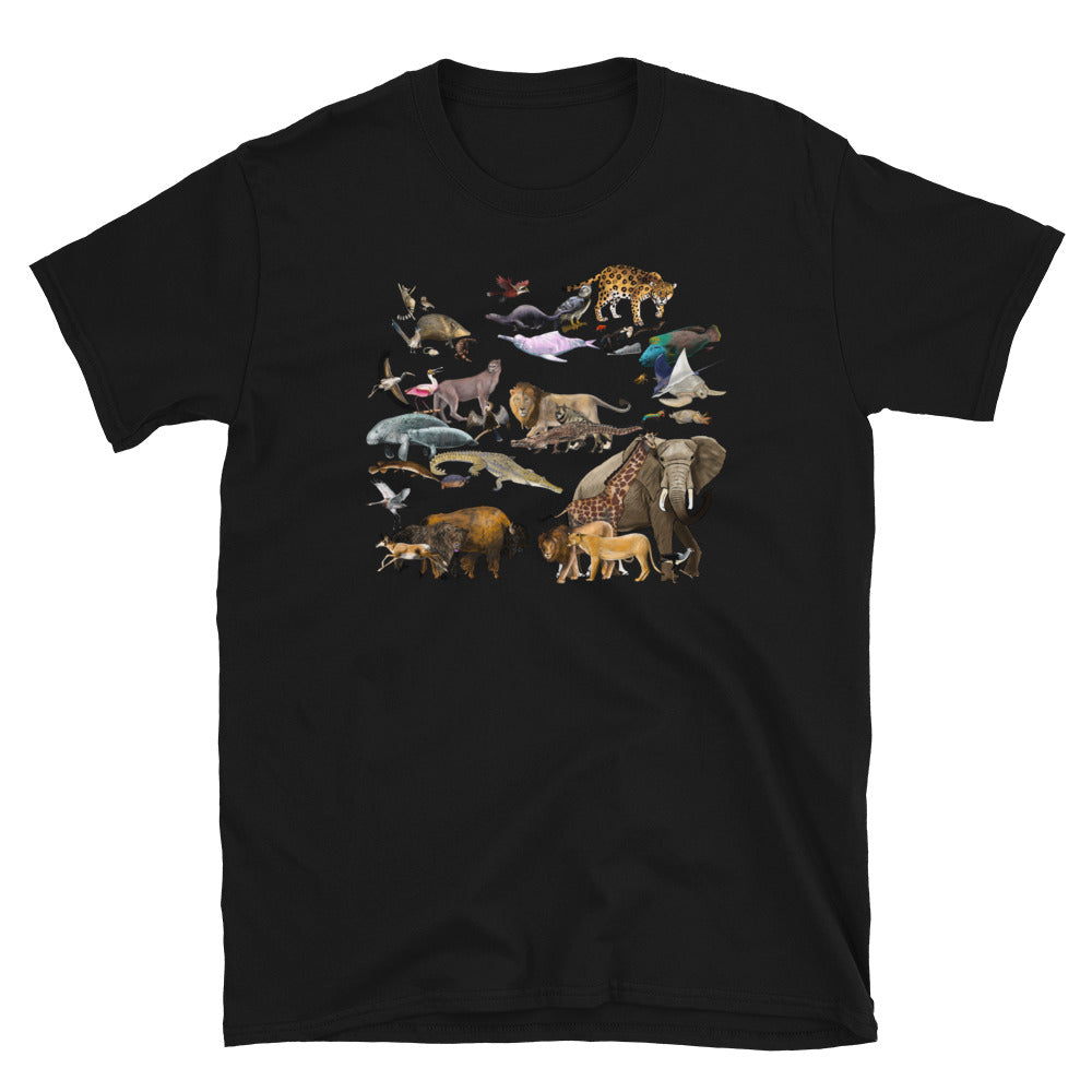 Animals of the World Short-Sleeve Unisex T-Shirt