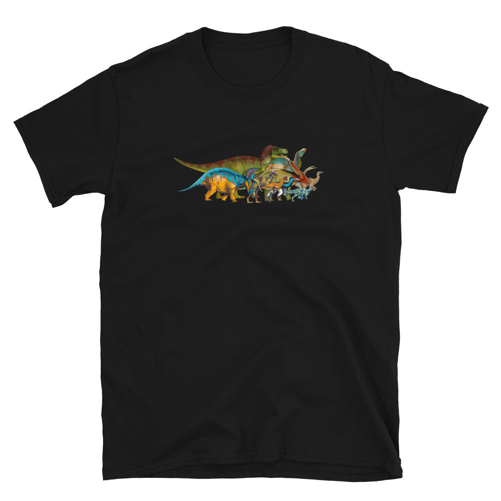 Dinosaurs of Hell Creek Short-Sleeve Unisex T-Shirt