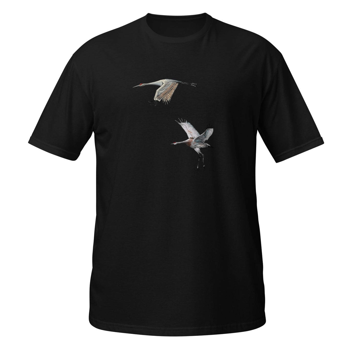 Sandhill Crane Duo Short-Sleeve Unisex T-Shirt