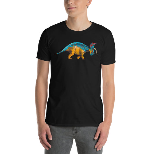Triceratops Short-Sleeve Unisex T-Shirt