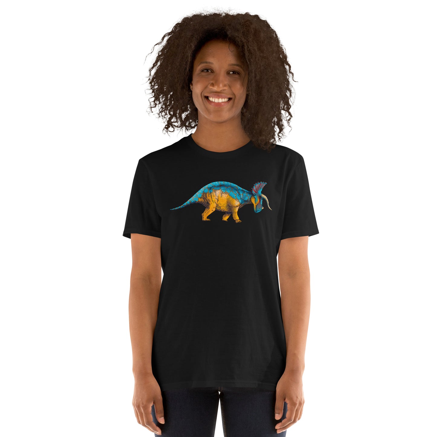 Triceratops Short-Sleeve Unisex T-Shirt