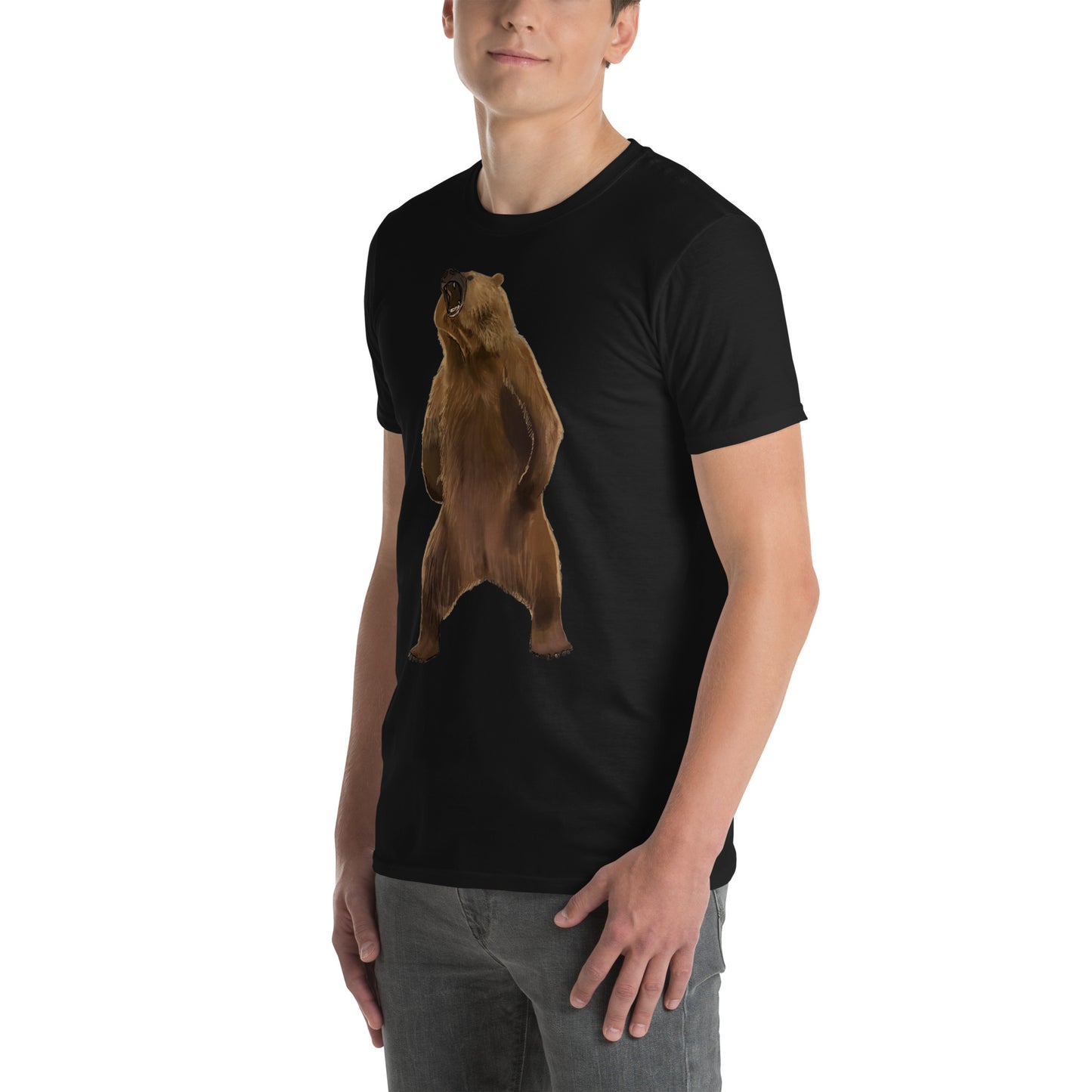 Kodiak Bear Short-Sleeve Unisex T-Shirt