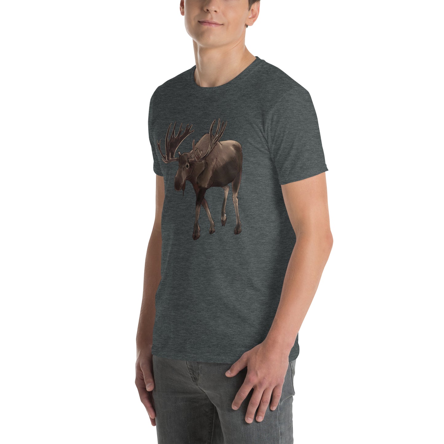 Moose Short-Sleeve Unisex T-Shirt