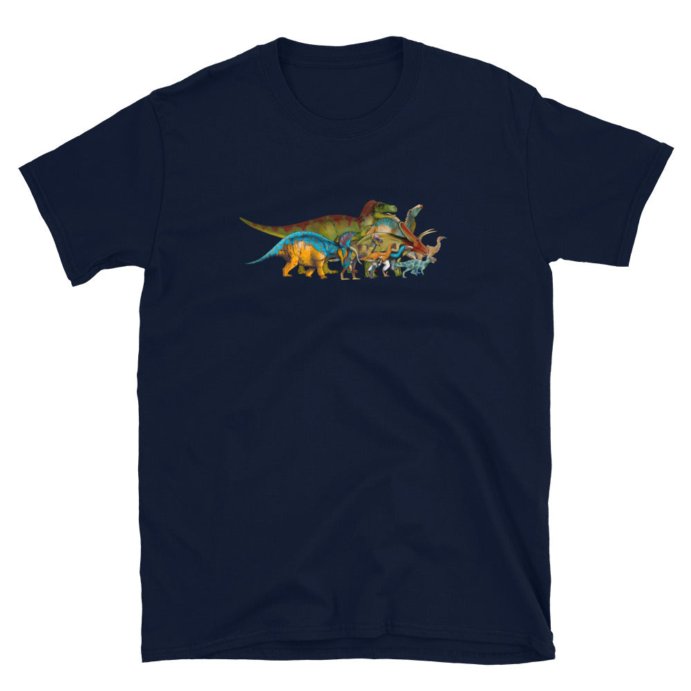 Dinosaurs of Hell Creek Short-Sleeve Unisex T-Shirt