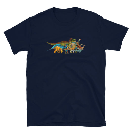 Dinosaurs of Hell Creek Short-Sleeve Unisex T-Shirt