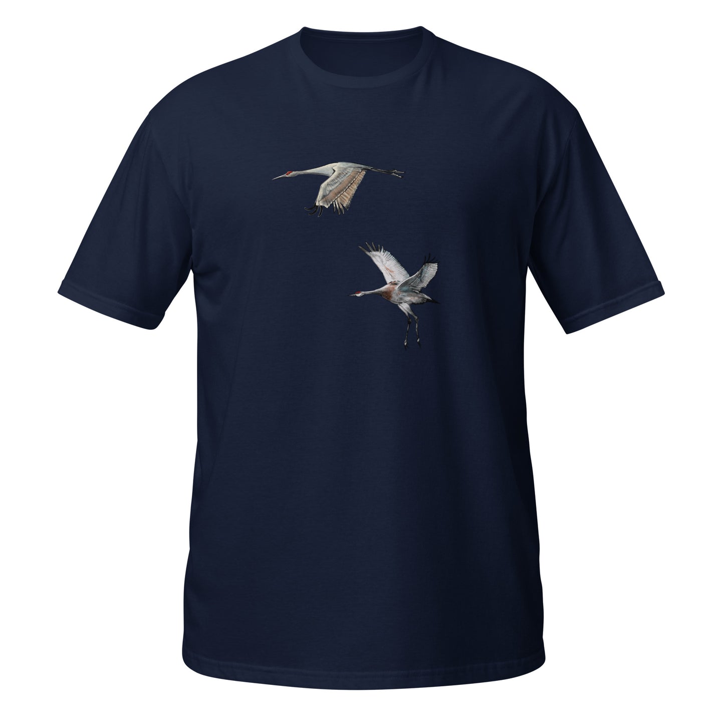 Sandhill Crane Duo Short-Sleeve Unisex T-Shirt