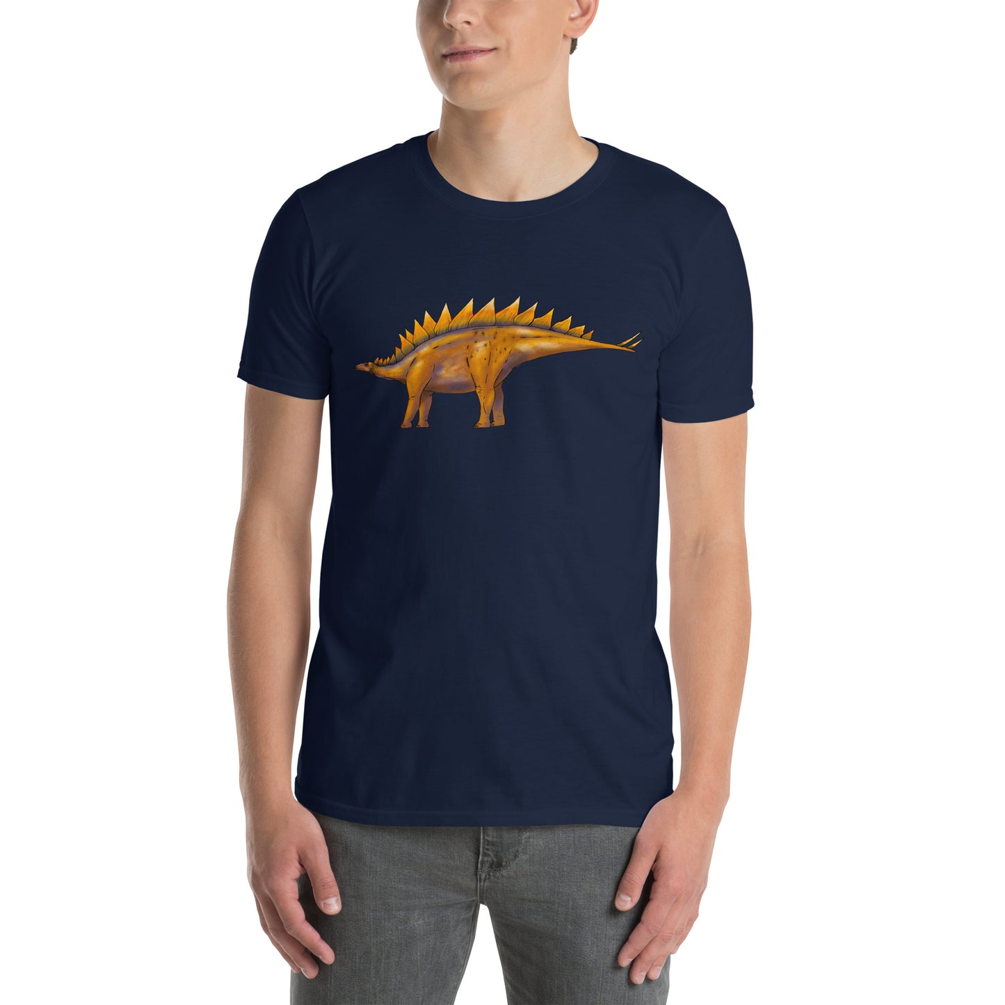 Stegosaurus Short-Sleeve Unisex T-Shirt
