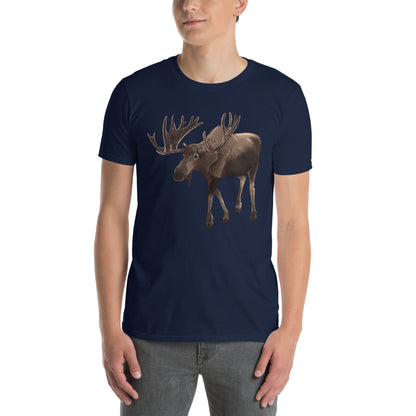 Moose Short-Sleeve Unisex T-Shirt