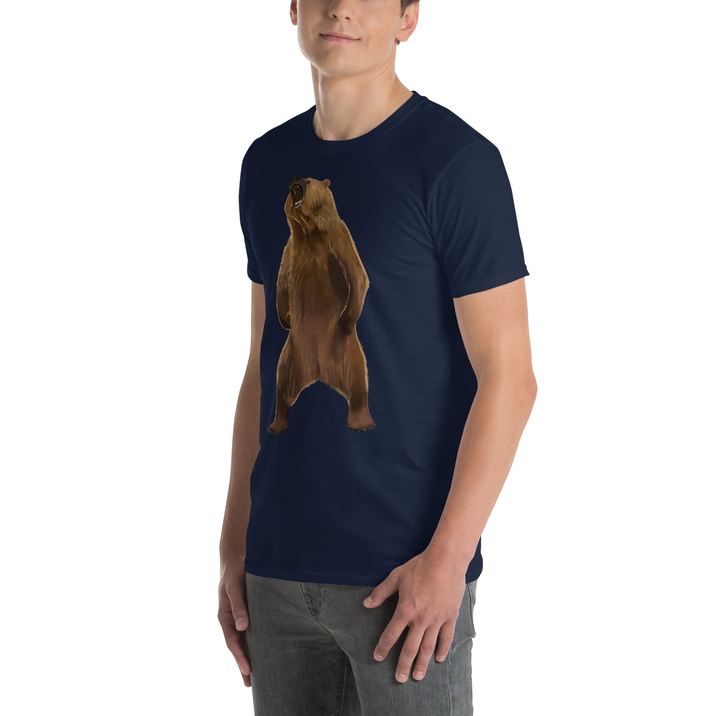 Kodiak Bear Short-Sleeve Unisex T-Shirt
