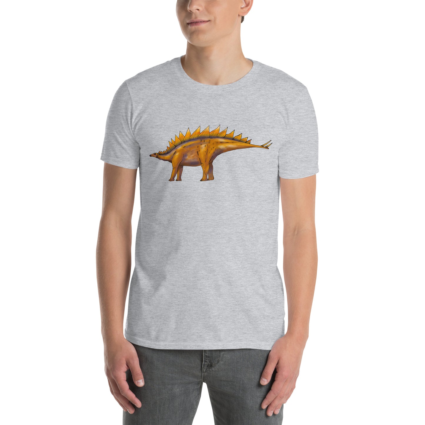 Stegosaurus Short-Sleeve Unisex T-Shirt