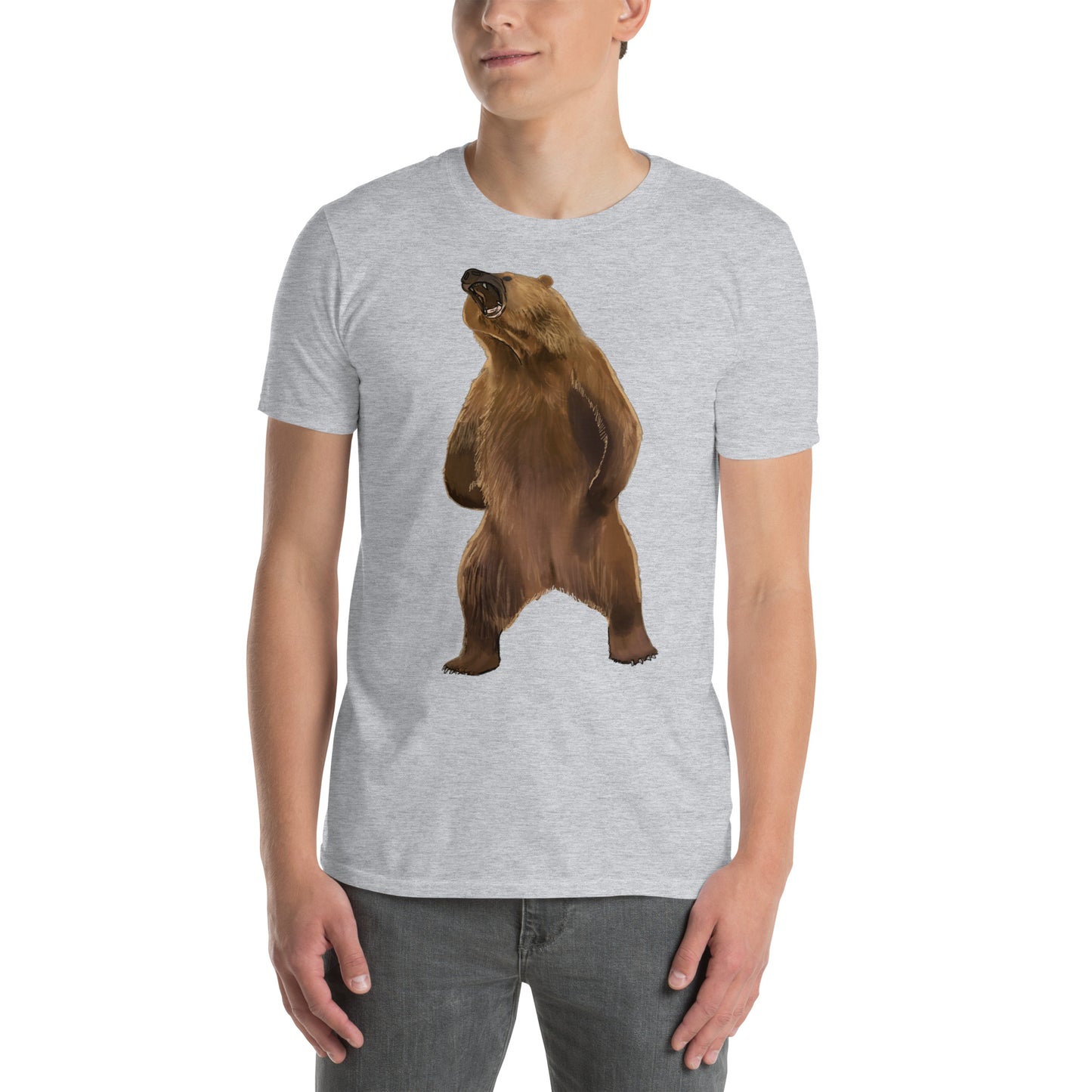 Kodiak Bear Short-Sleeve Unisex T-Shirt
