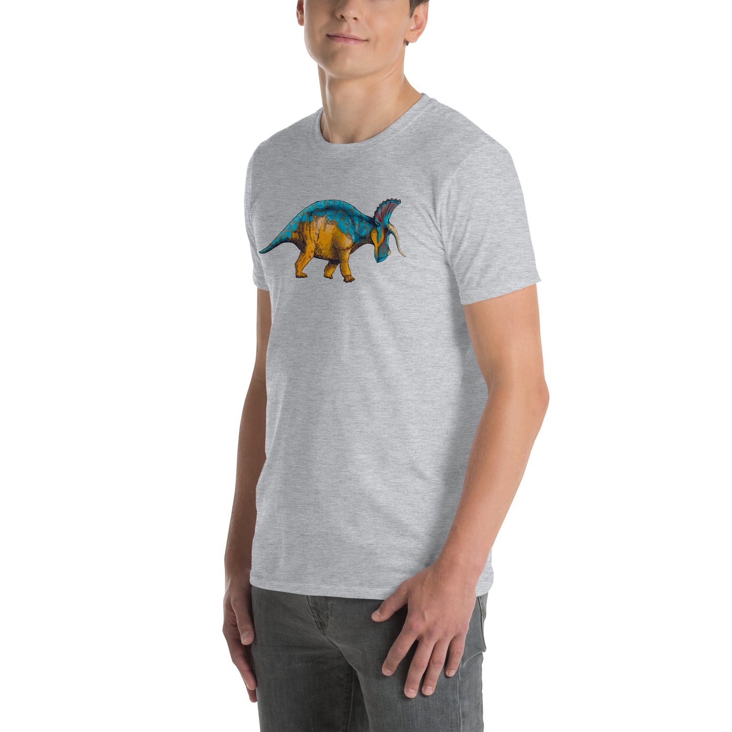 Triceratops Short-Sleeve Unisex T-Shirt