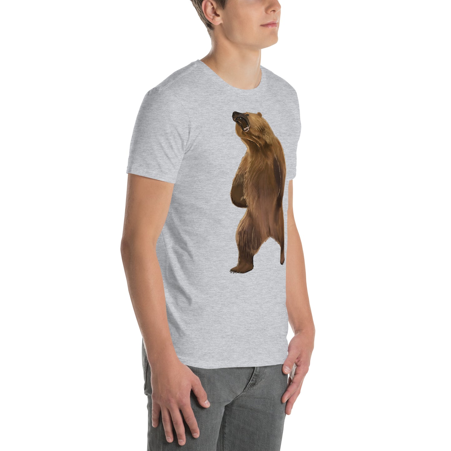 Kodiak Bear Short-Sleeve Unisex T-Shirt