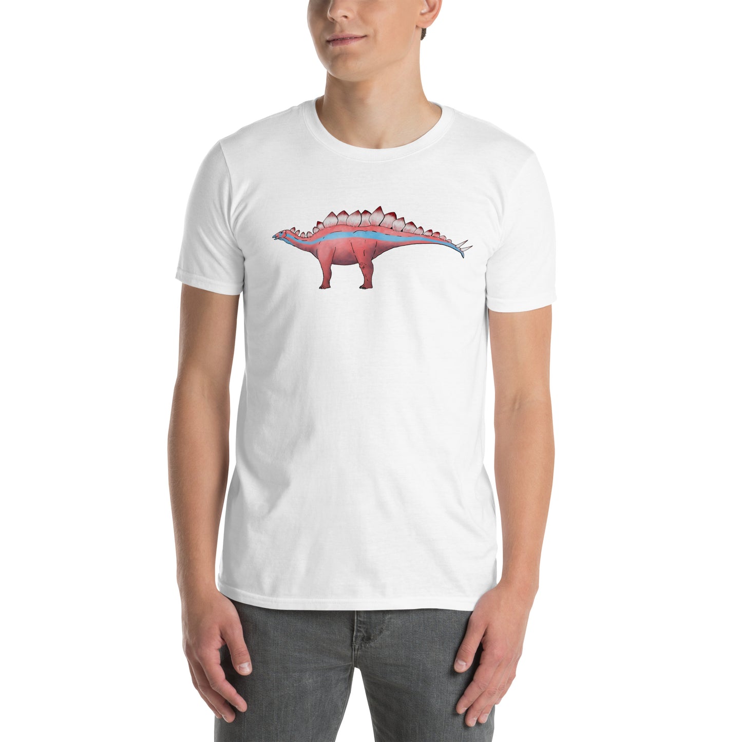Stegosaurus Short-Sleeve Unisex T-Shirt