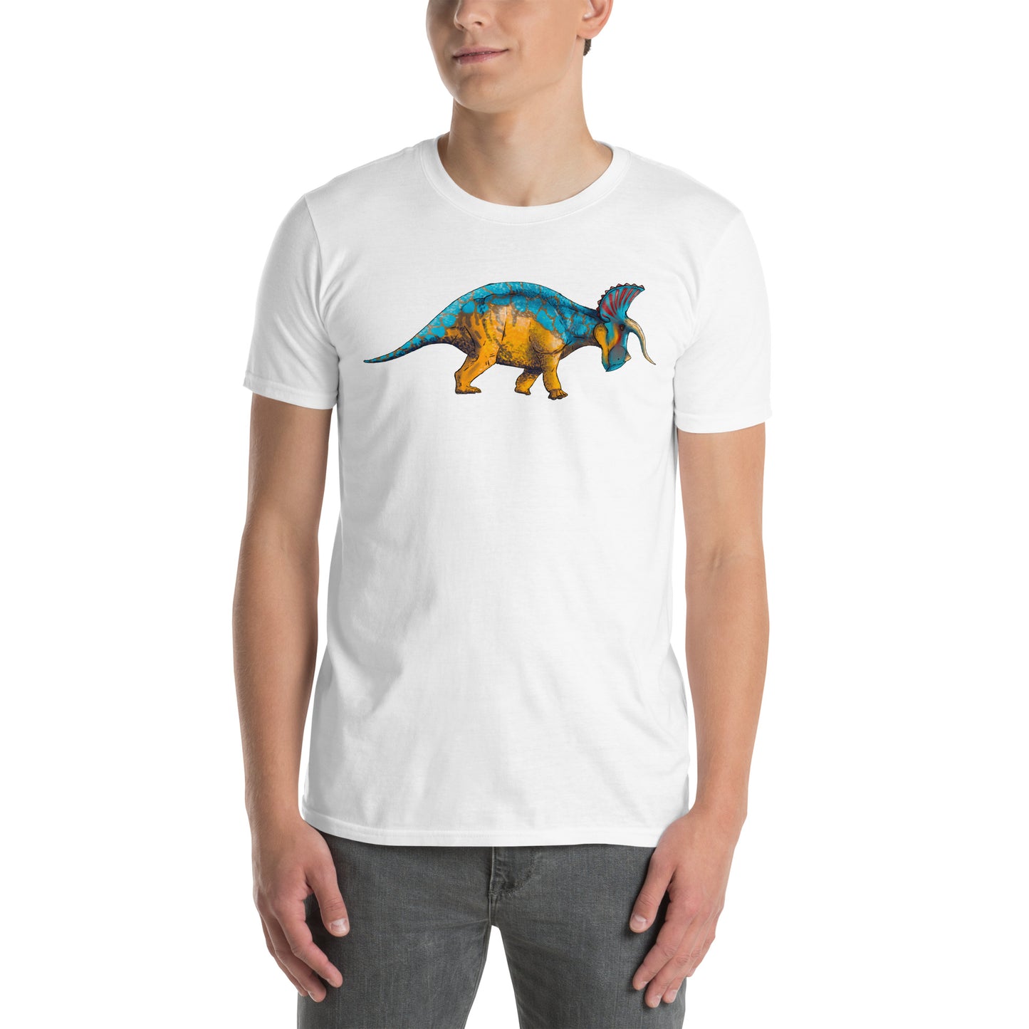 Triceratops Short-Sleeve Unisex T-Shirt