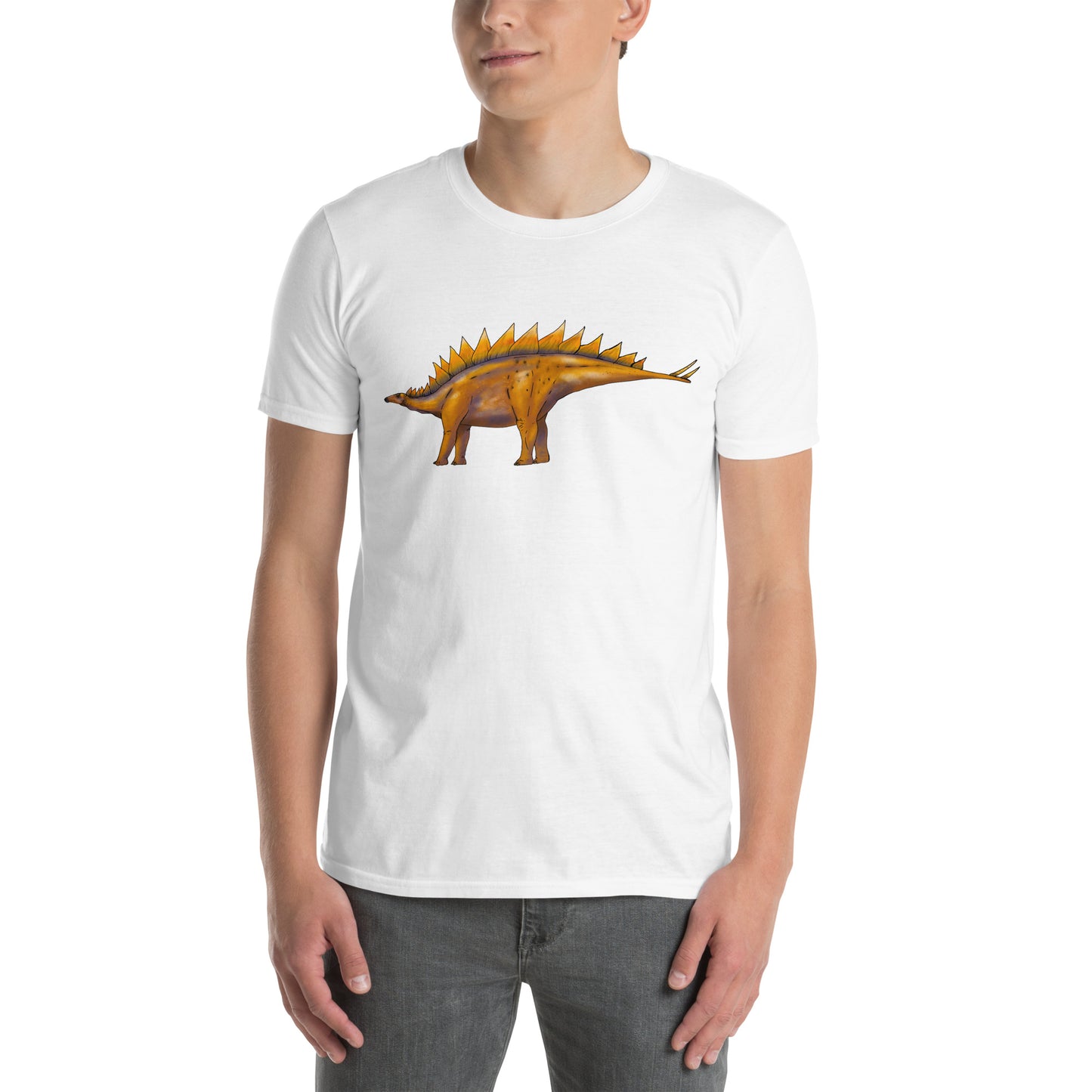 Stegosaurus Short-Sleeve Unisex T-Shirt