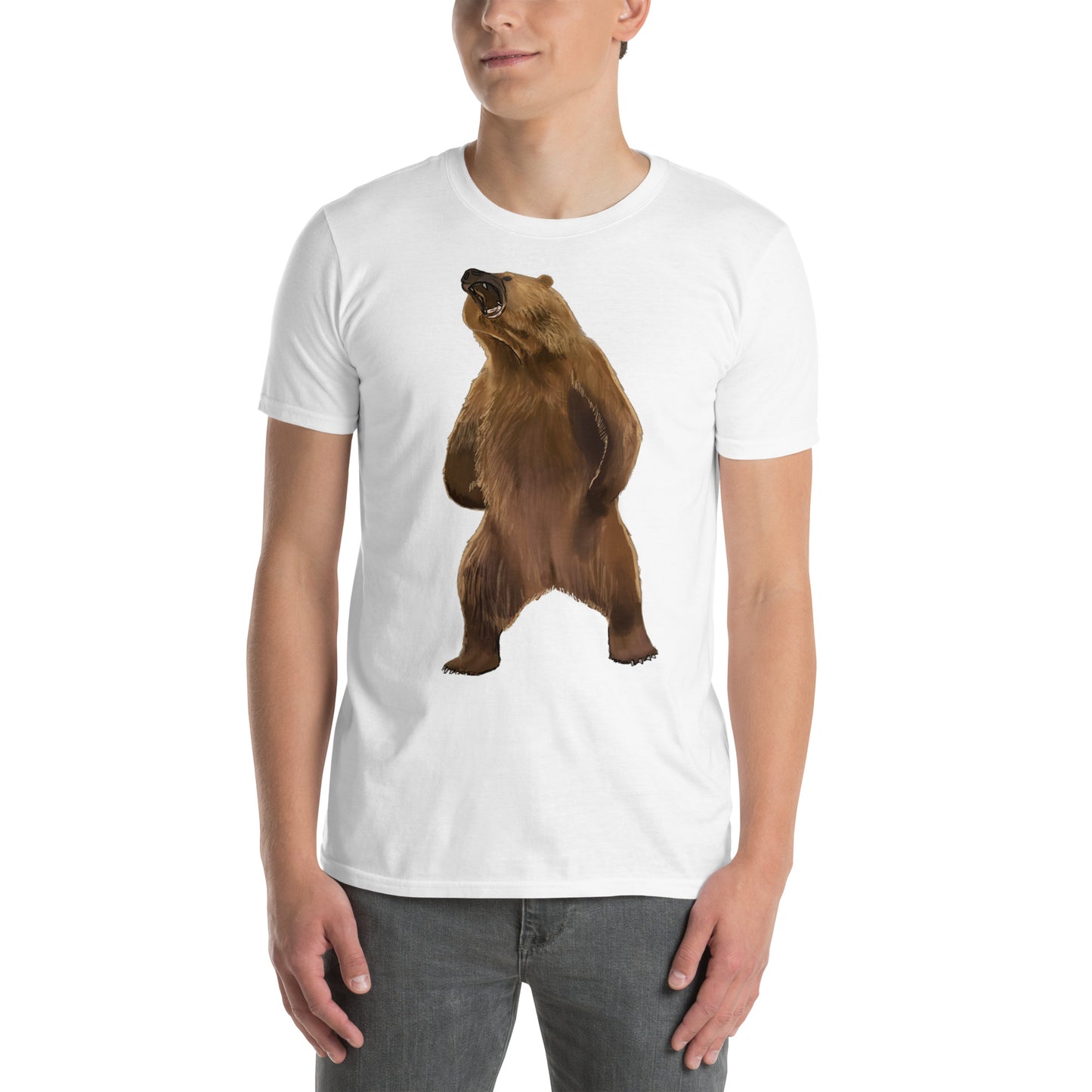 Kodiak Bear Short-Sleeve Unisex T-Shirt