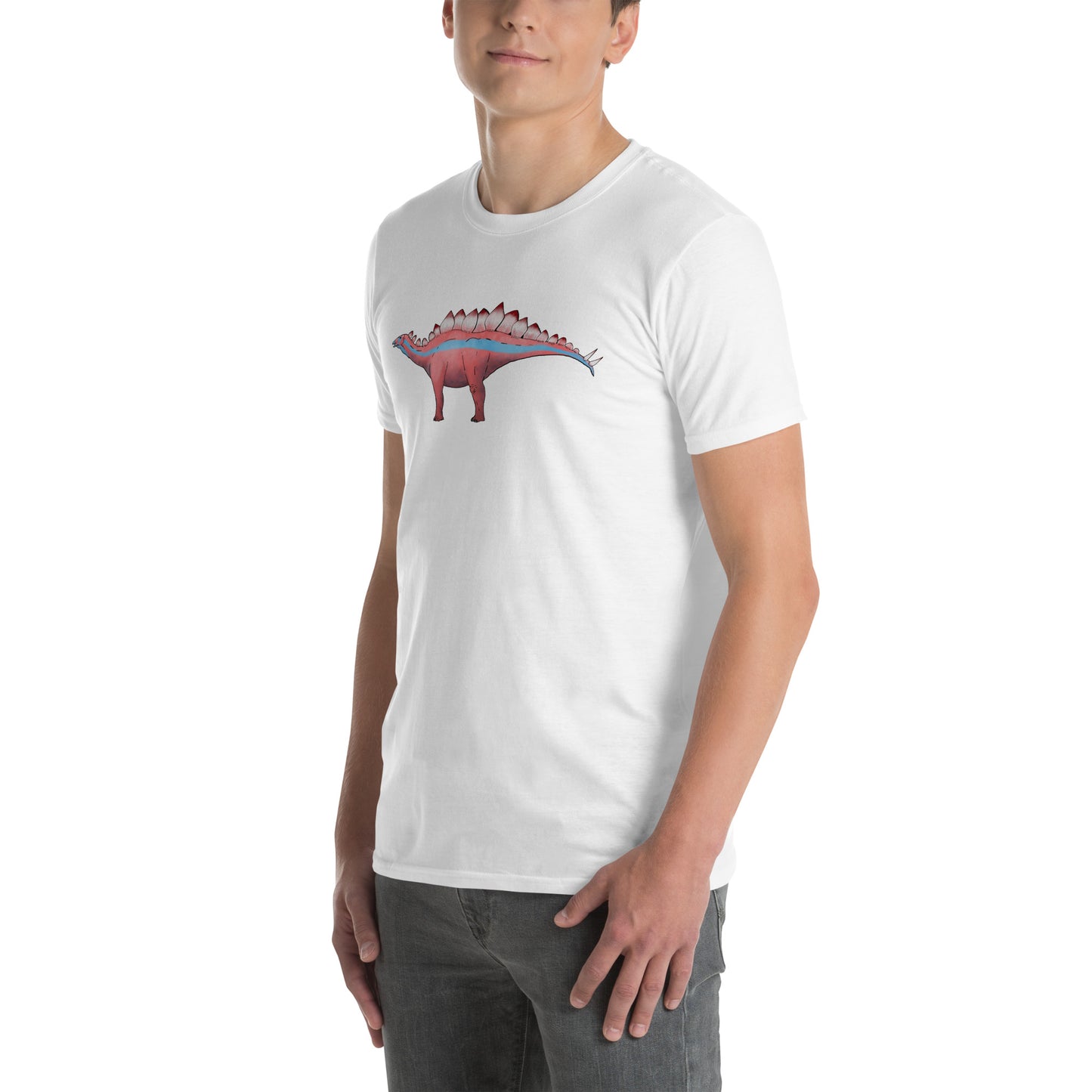 Stegosaurus Short-Sleeve Unisex T-Shirt