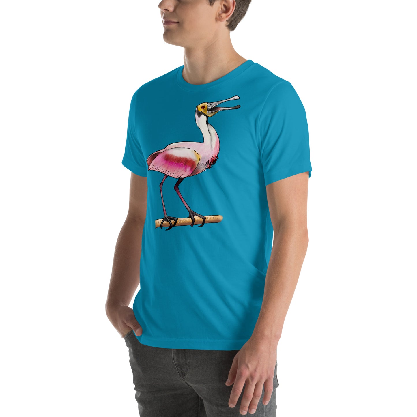 Roseate Spoonbill Unisex t-shirt