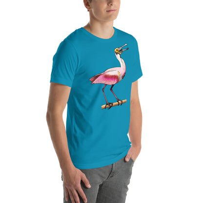 Roseate Spoonbill Unisex t-shirt