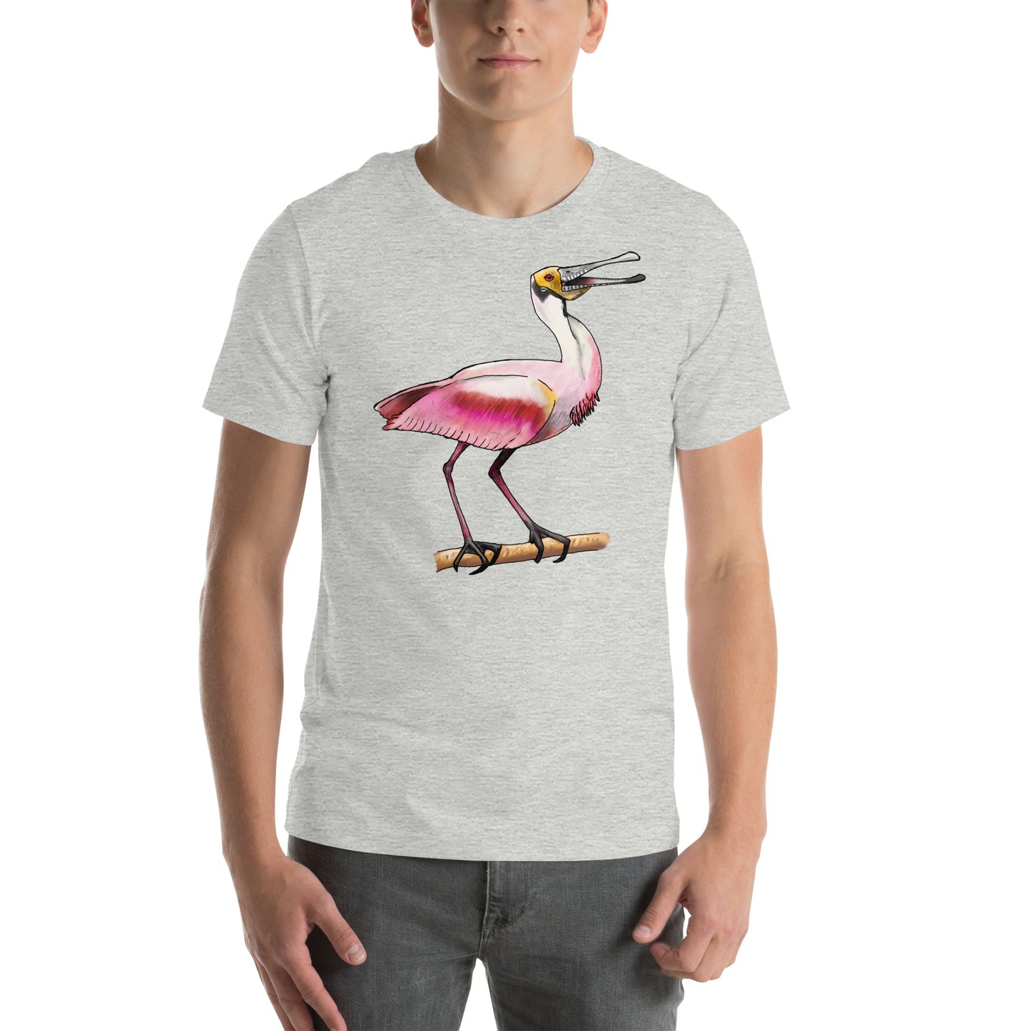 Roseate Spoonbill Unisex t-shirt