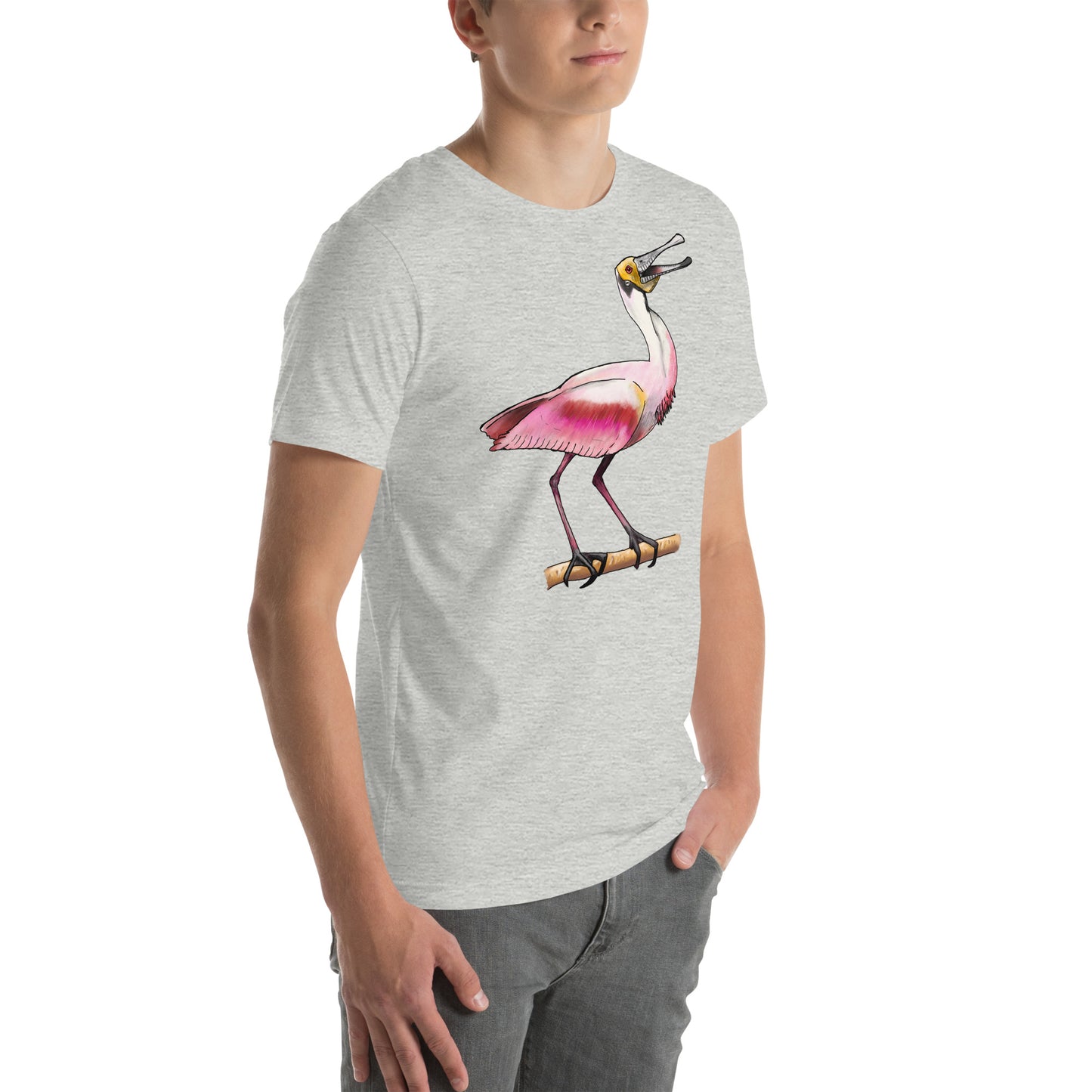 Roseate Spoonbill Unisex t-shirt