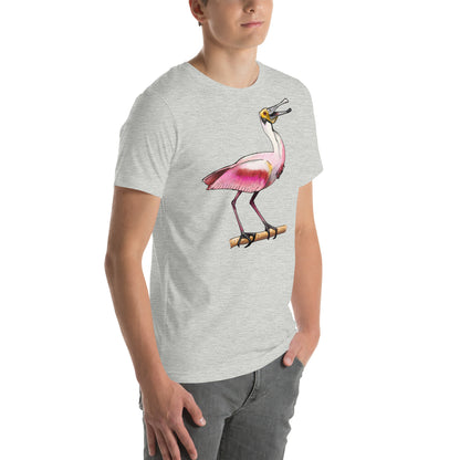 Roseate Spoonbill Unisex t-shirt