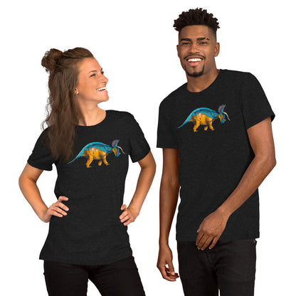 Triceratops Unisex t-shirt