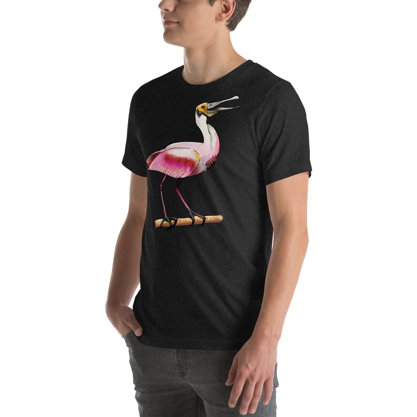 Roseate Spoonbill Unisex t-shirt