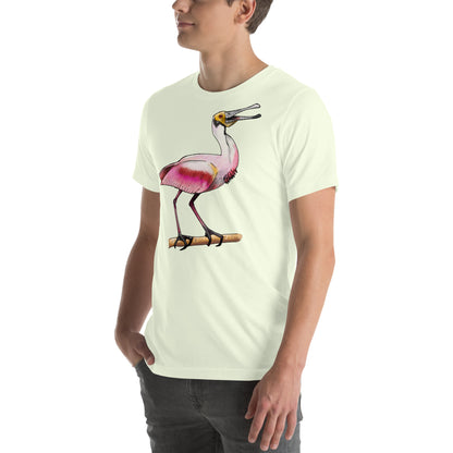 Roseate Spoonbill Unisex t-shirt