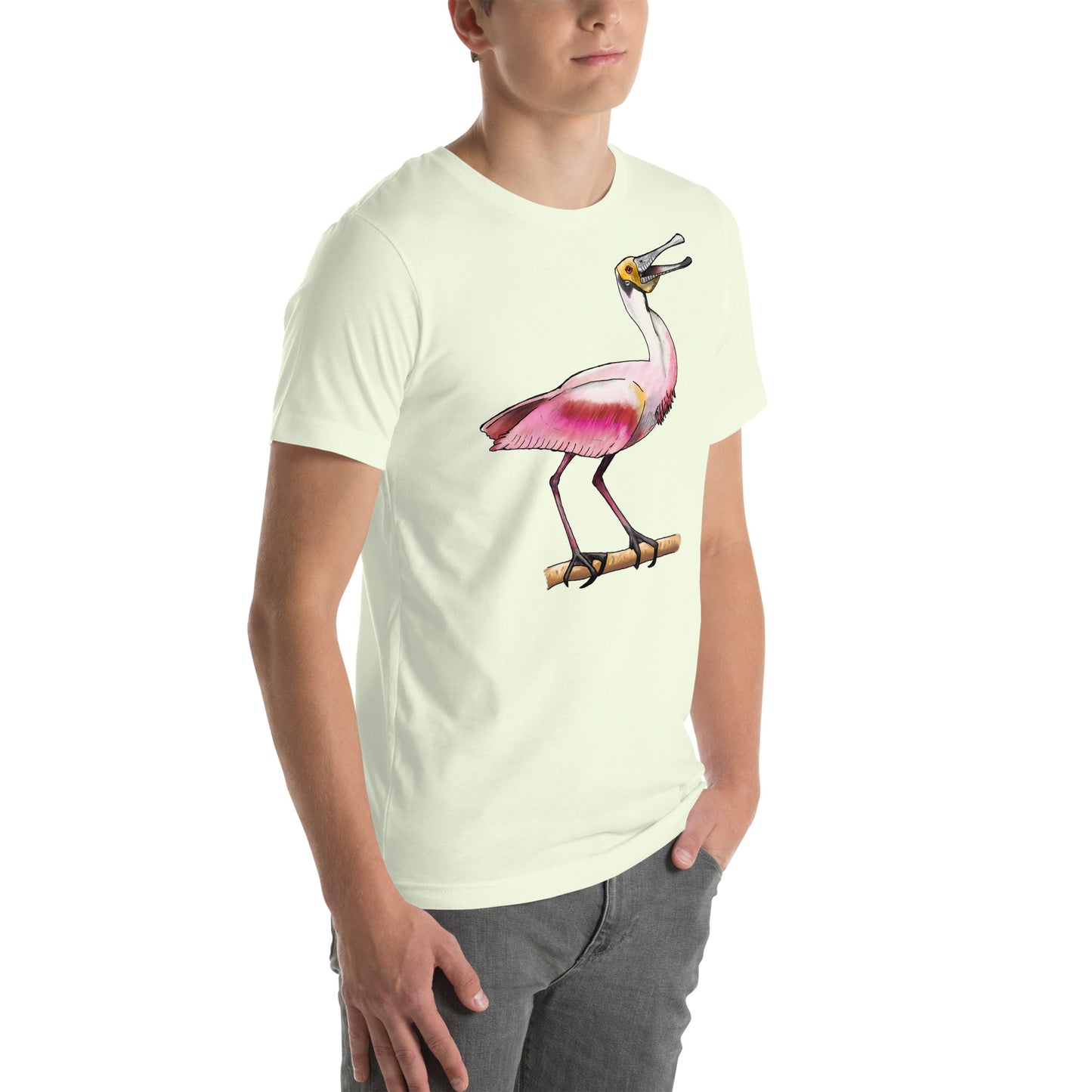 Roseate Spoonbill Unisex t-shirt