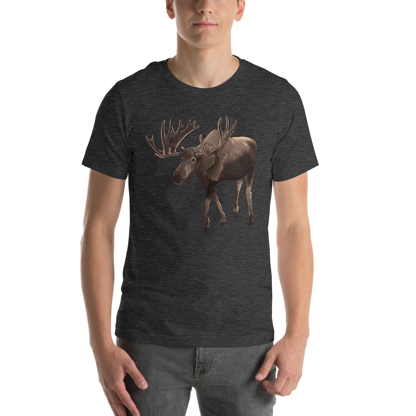 Moose Unisex t-shirt