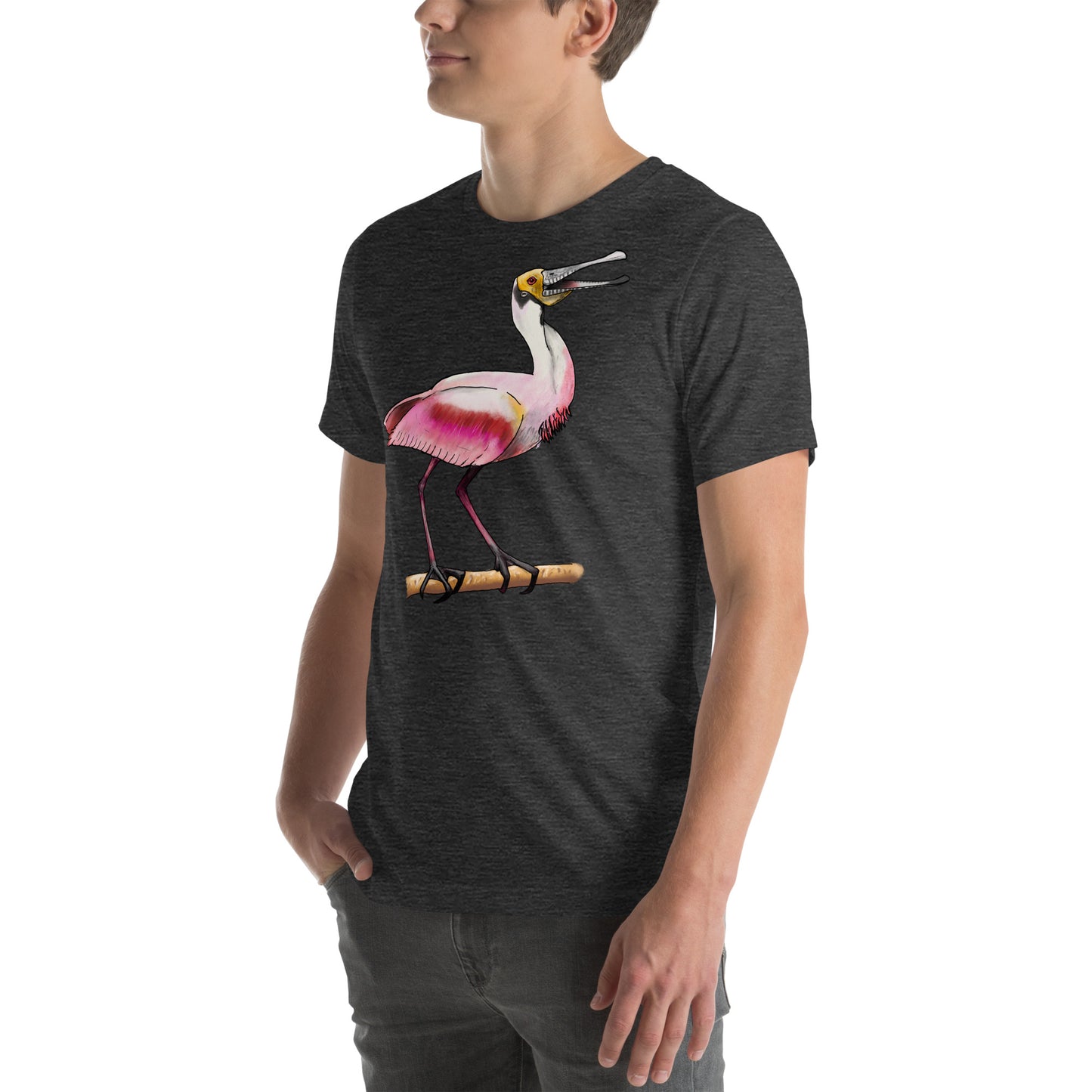 Roseate Spoonbill Unisex t-shirt