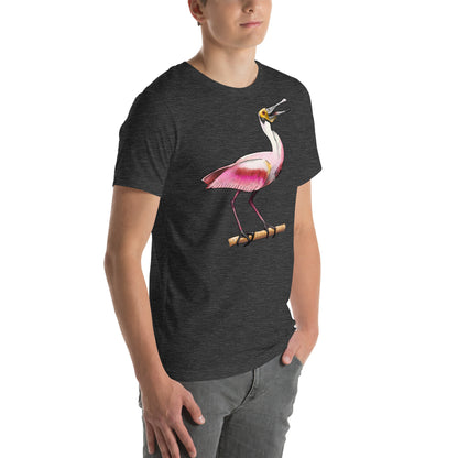 Roseate Spoonbill Unisex t-shirt