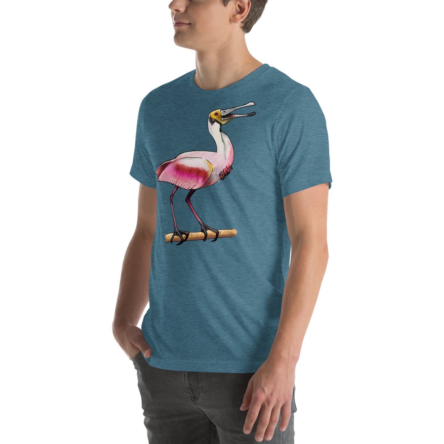 Roseate Spoonbill Unisex t-shirt