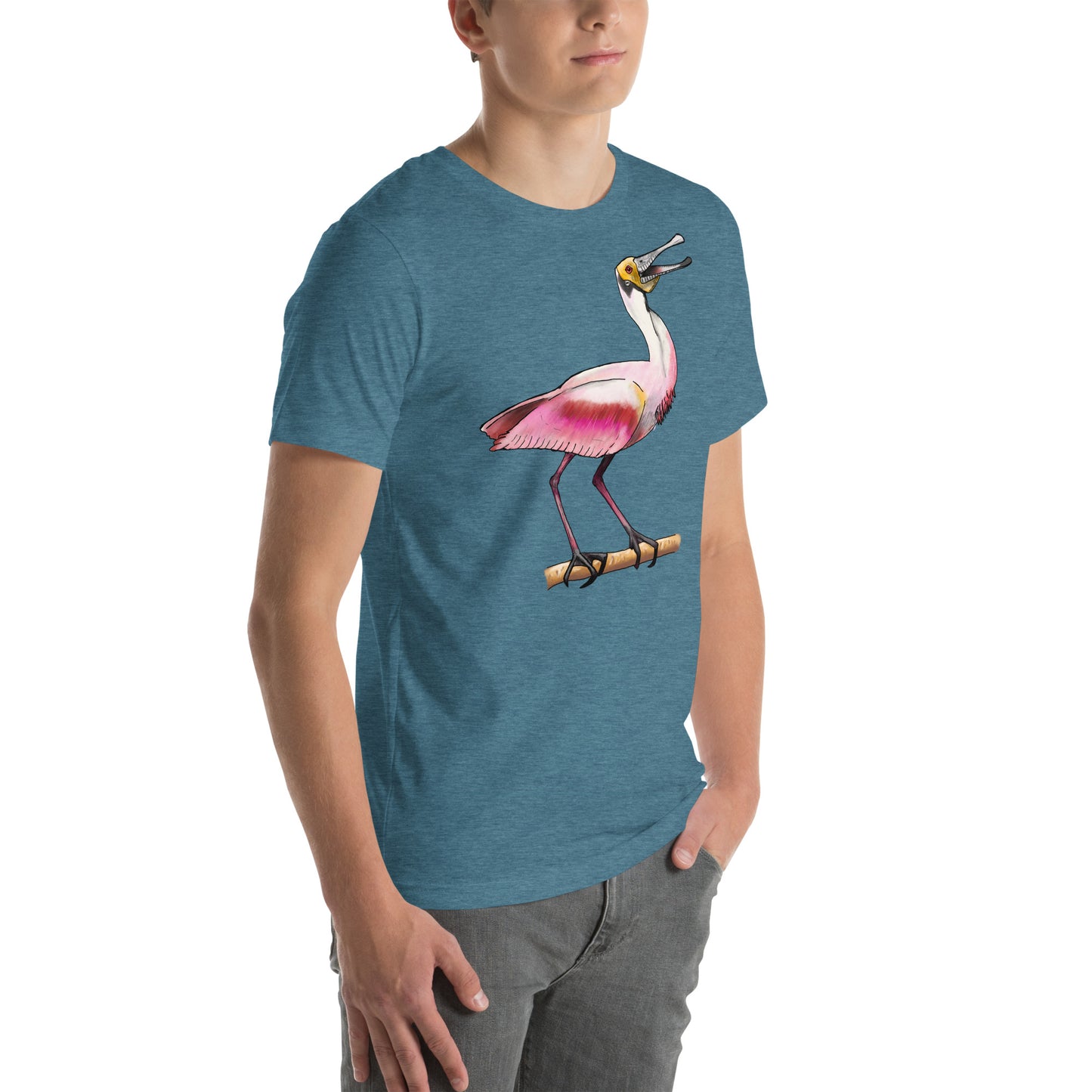 Roseate Spoonbill Unisex t-shirt