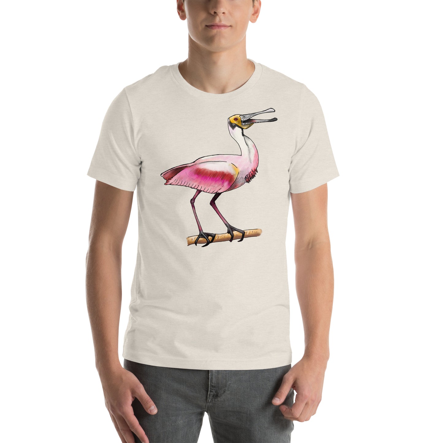 Roseate Spoonbill Unisex t-shirt