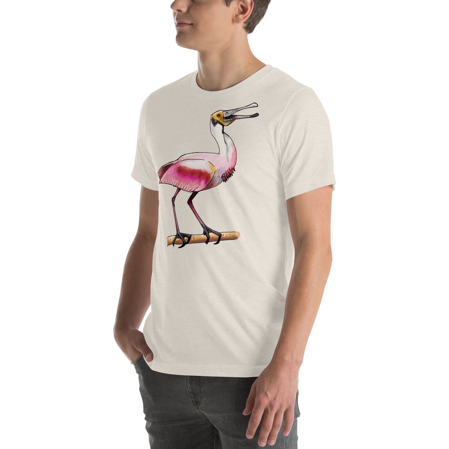 Roseate Spoonbill Unisex t-shirt