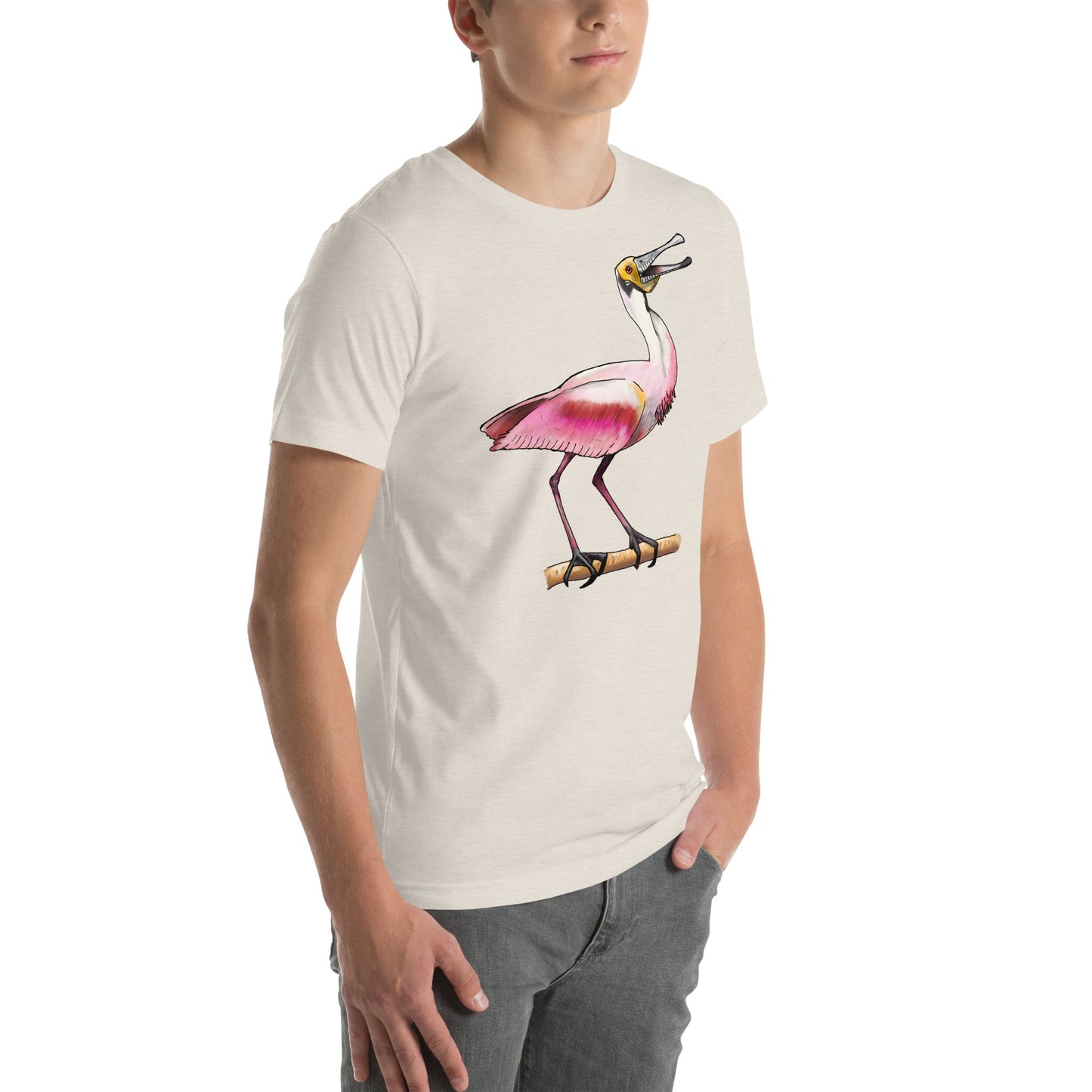 Roseate Spoonbill Unisex t-shirt