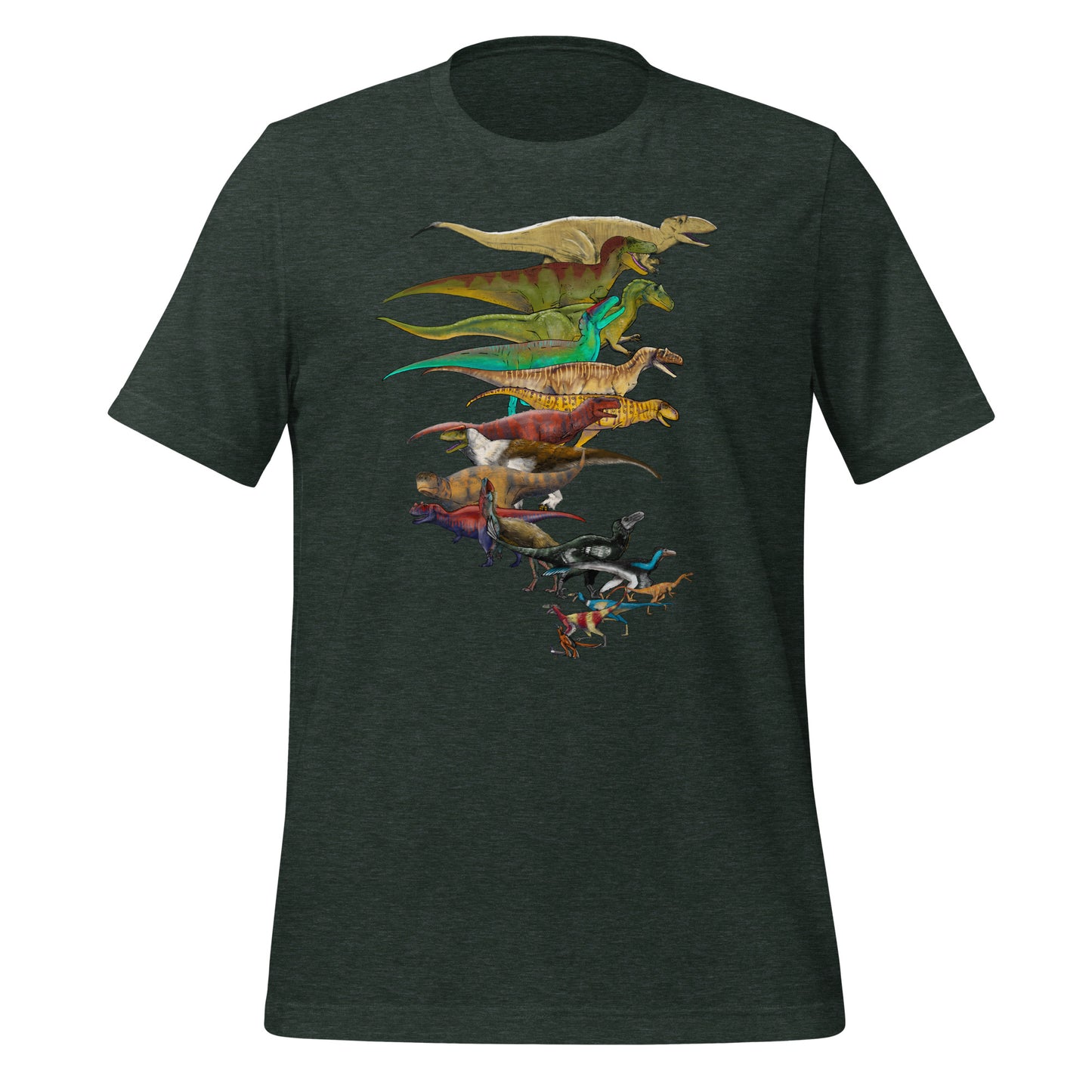 Tornado of Theropods Unisex t-shirt