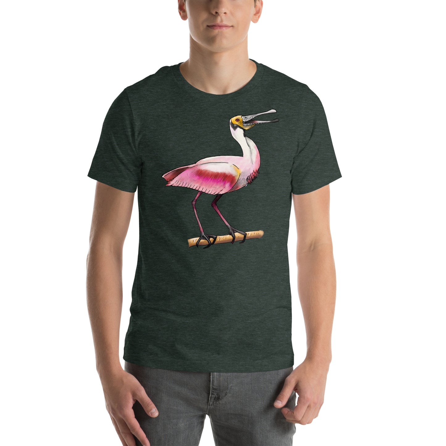 Roseate Spoonbill Unisex t-shirt