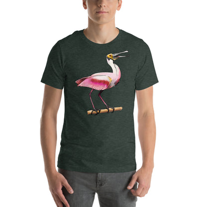 Roseate Spoonbill Unisex t-shirt
