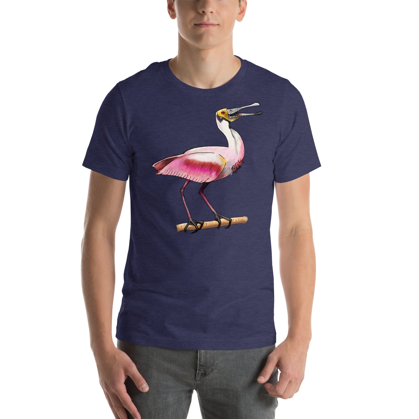 Roseate Spoonbill Unisex t-shirt