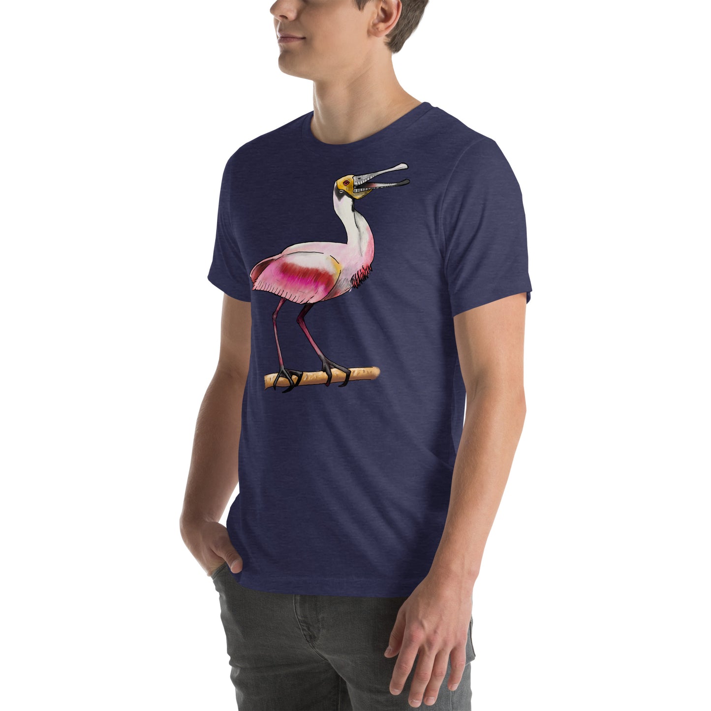 Roseate Spoonbill Unisex t-shirt