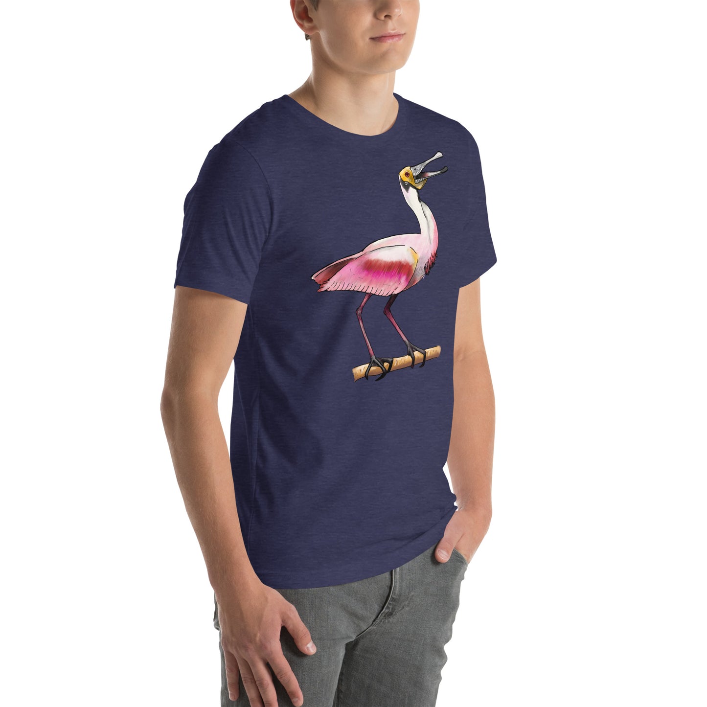 Roseate Spoonbill Unisex t-shirt